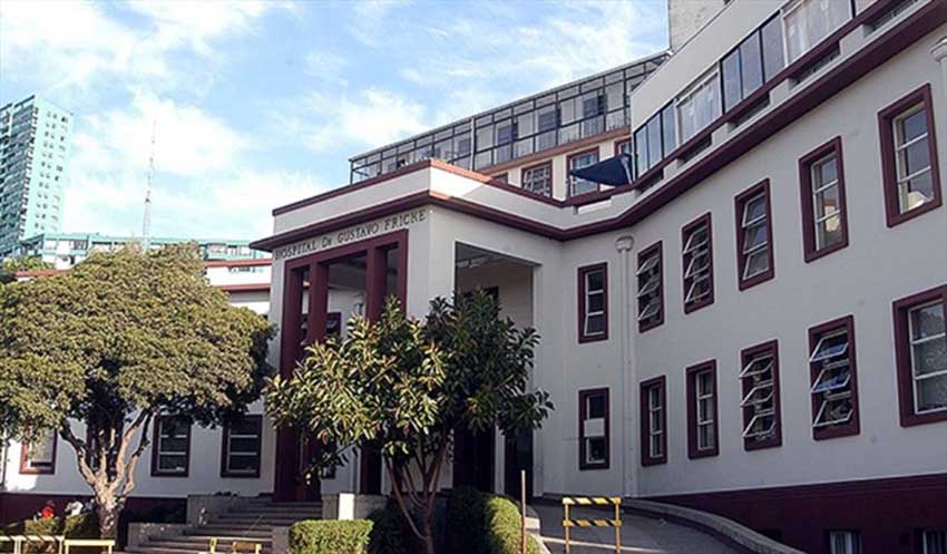 Hospital Gustavo Fricke in Viña del Mar, where Basque student Aitana is being treated