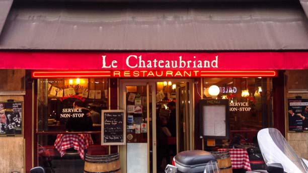 Le Chateaubriand, Paris (arg. LaFourchette.com)