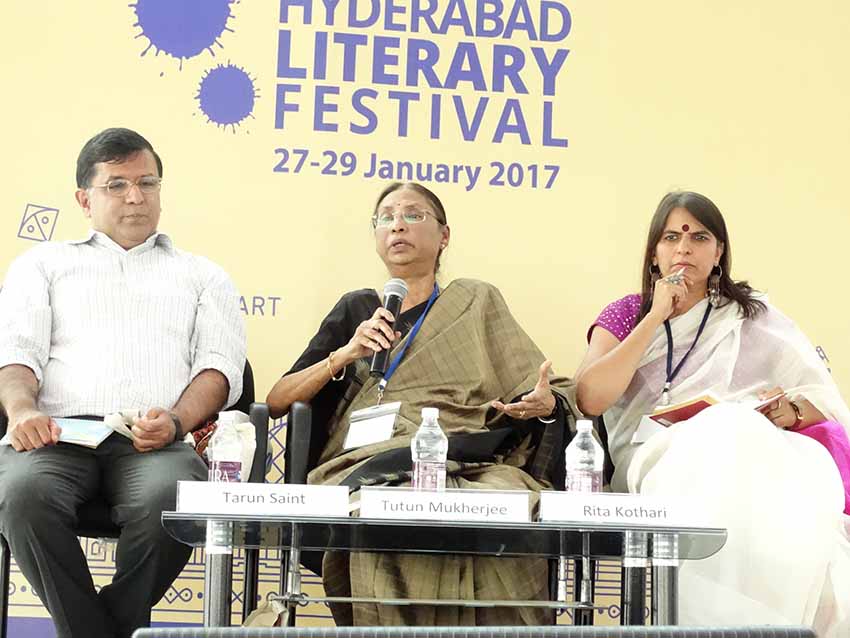 Image of last year's edition of the Hyderabad Literary Festival