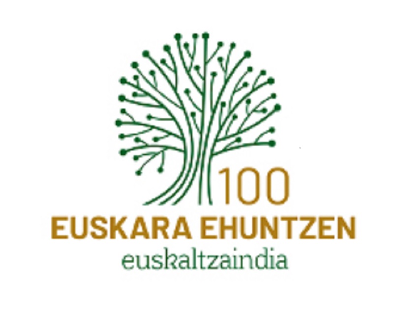 Logo for Euskaltzaindia's Centennial Celebration