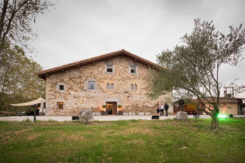 The Hotel Heredad de Unanue, the “Hotel of the Diaspora,” in Donostia-San Sebastian, an old farmhouse from the 15th-16th century