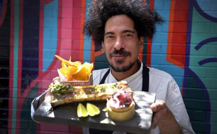 El chef argentino César Escudero (foto Maite Bartolomé-El Correo)