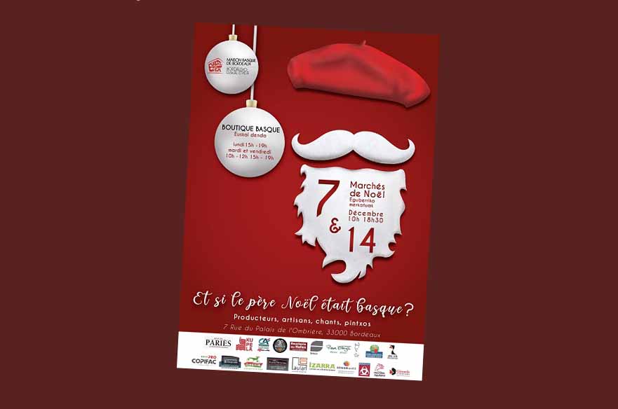 Olentzero and the basque Christmas Market at Bordaleko Euskal Etxea on Dec 7 and 14