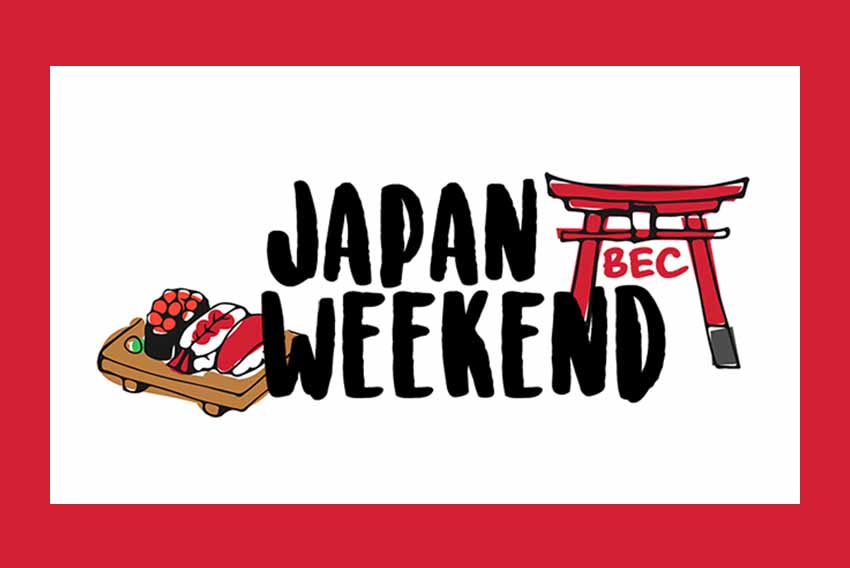 The Tokioko Euskal Etxea will collaborate in Basque Week nest July.  Logo of the Japan Weekend this February in Bilbao