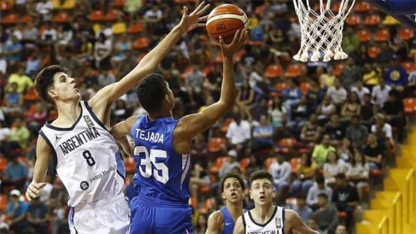 Sixteen-year-old Lucas Sigismonti (with the Argentine elastic, was Baskonia’s latest Argentinean bet