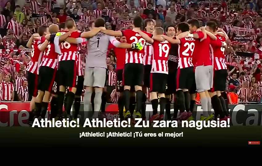 La música del himno del Athletic se debe a Carmelo Bernaola y la letra a Antton Zubikarai