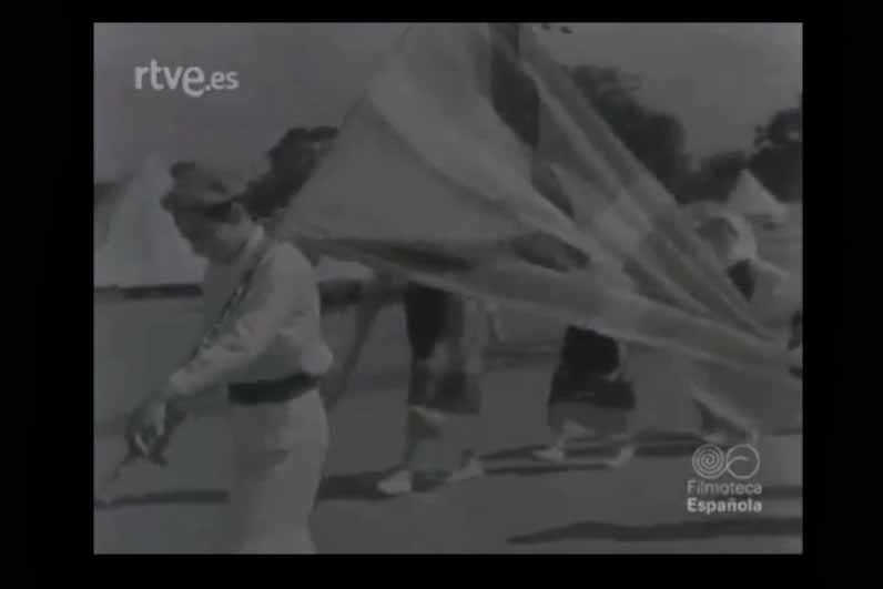 Images that could easily be from one of the Dantzari Parades at Semana Nacional Vasca Argentina