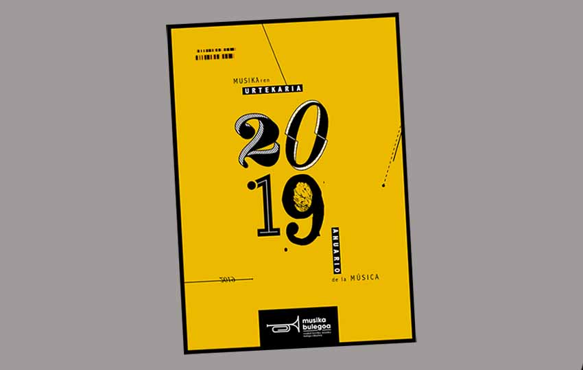 Anuario de la Música 2019, publicado por Musikaren Bulegoa, la Oficina de la Música de Euskal Herria (EHMBE)