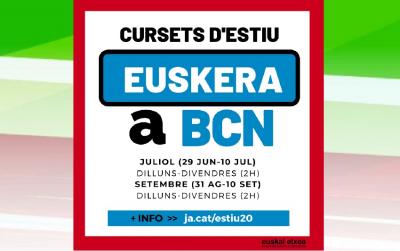 Courses at the Basque club, an excellent option to take advantage of the summer to study Euskera
