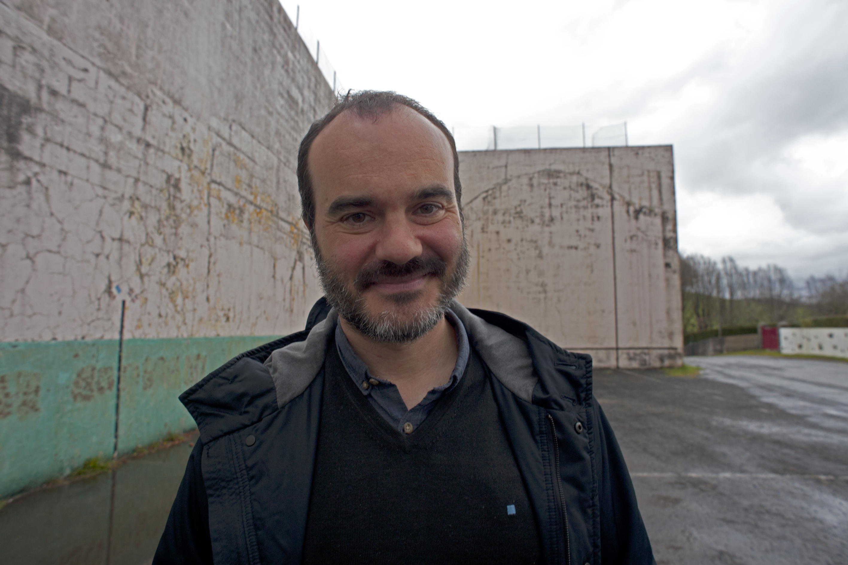 The Etxepare Basque Institute is part of the festival. Pictured, Oskar Alegria, he is at the festival with two titles (foto Jone Bordato)