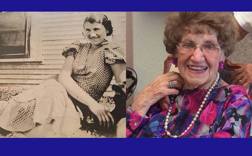 Sally Paternain cumple 100 años el 7 de octubre. Toda su vida ha estado vinculada a la comunidad y desde que se formó la Euskal Etxea, a esta