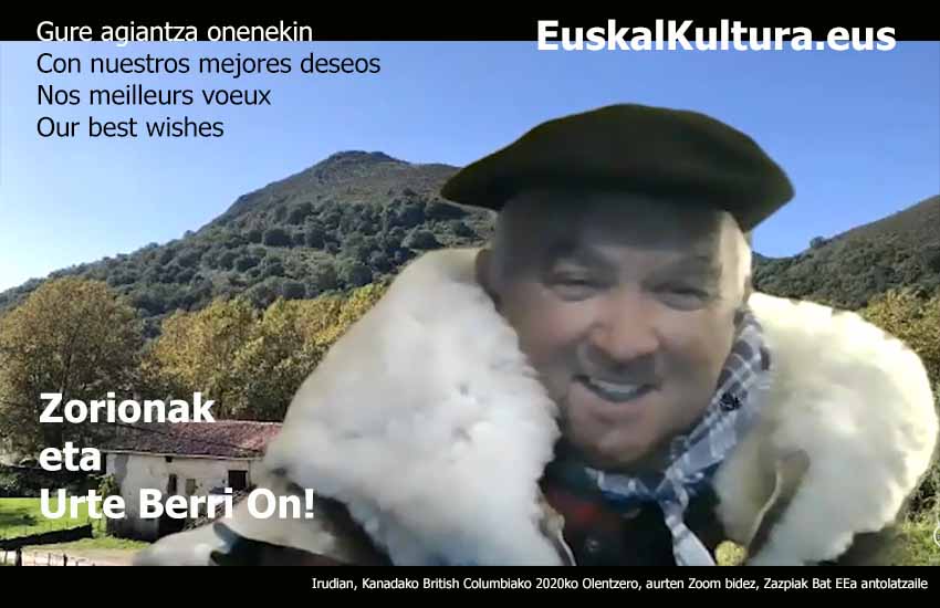 La postal de EuskalKultura.eus de este año