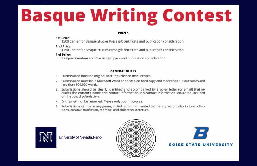 Rules of for the 2021 “Basque Writing Contest” 