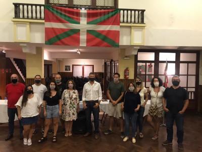 Members of the Zazpirak Bat Basque Club’s new board of directors