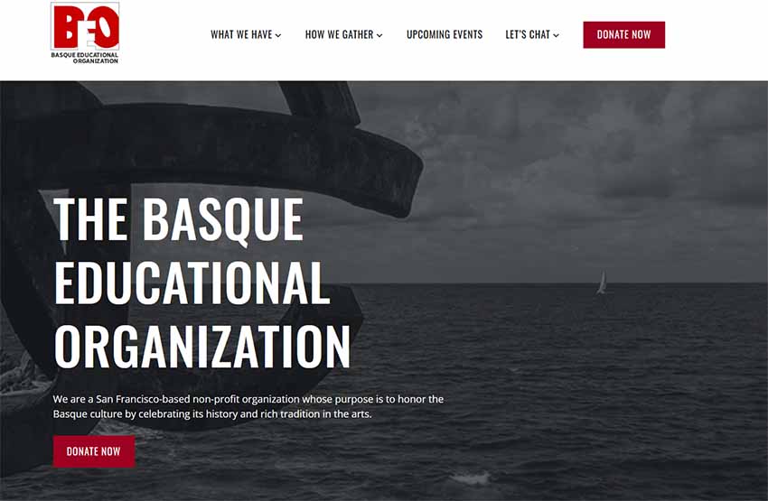 BEO es una organización sin ánimo de lucro basada en San Francisco que trabaja por la visibilidad de los vascos y su cultura en EEUU