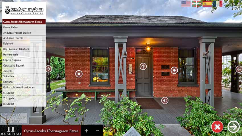 Más fácil y cómodo no es posible y además gratuito: visita en euskera o español la casa fundacional del Boise Idaho Basque Museum