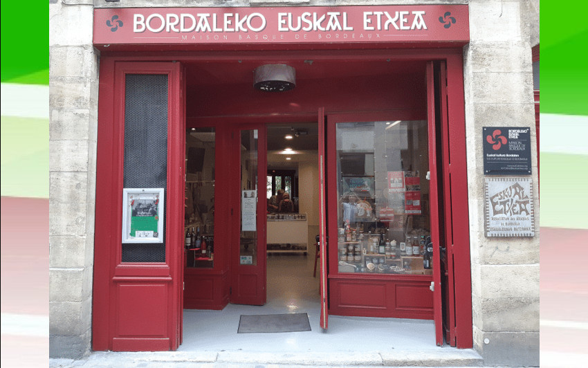 Bordaleko Euskal Etxearen egoitza, Akitania Berriko hiriburu den Bordele erdigunean kokatua