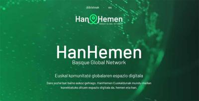 “Much more than social media, HanHemen is a digital space to connect the Basques around the world”