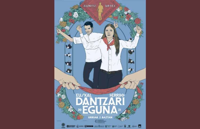 El Euskal Herriko Dantzari Eguna se llevará a cabo este sábado 2 de octubre en Baztan, Navarra. Participarán seis grupos de la Diáspora