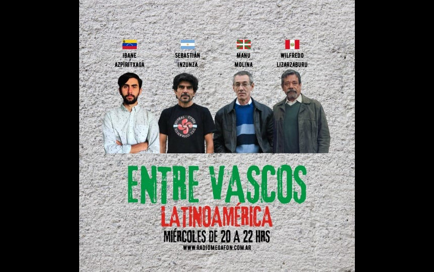 Venezuelan, Perun, Argentinan eta Euskal Herrian dena prest dago "Entre Vascos Latinoamérica" irratsaio berria hasteko