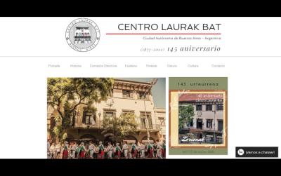 En la página web renovada podemos encontrar la historia del centro vasco, la actualidad, el grupo de danza, los cursos de euskera, etc.