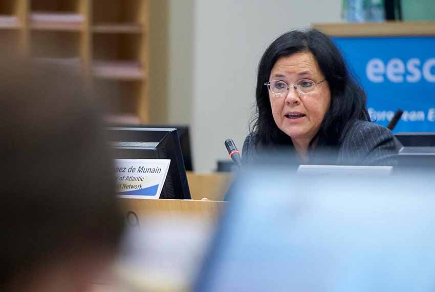 Arantza López de Munain Zulueta será la delegada de la Delegación de Euskadi en Francia (foto EESC)