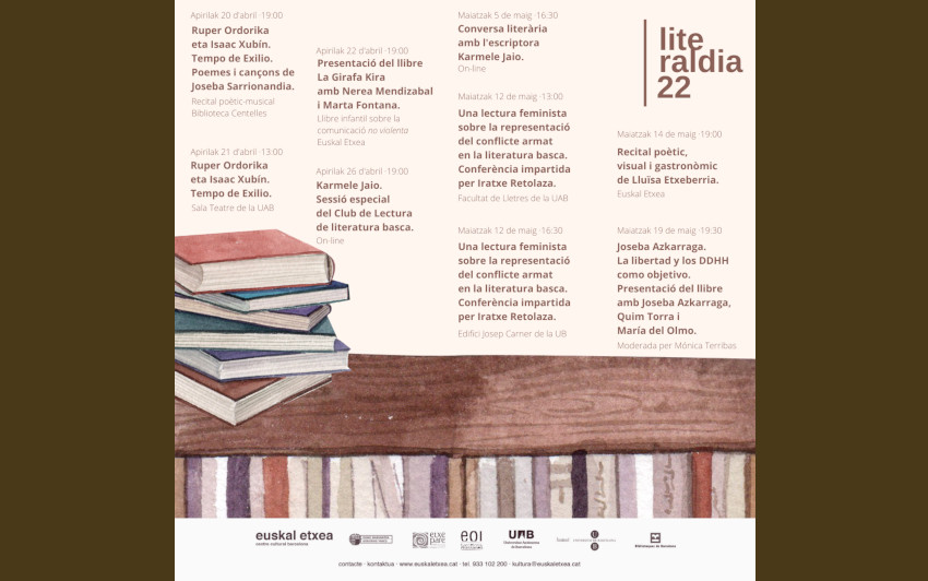 Los organizadores han adelantado el programa de actividades del festival de literatura vasca