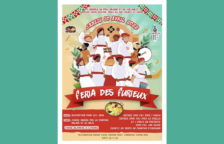 Este sábado jornada de fiesta vasca 'al estilo de las Fiestas de Baiona' en Noumea, Nueva Caledonia