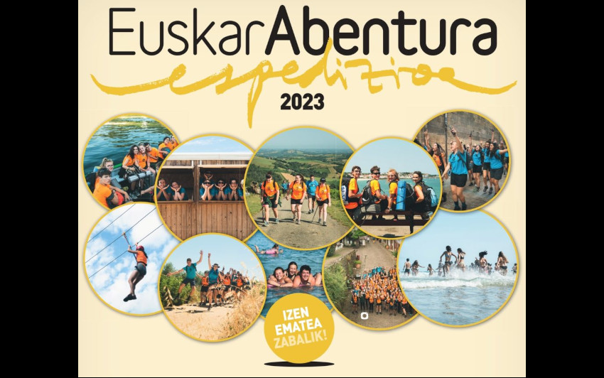 "EuskarAbentura 2023, un terremoto imparable": hay tiempo de inscribirse hasta el 3 de marzo