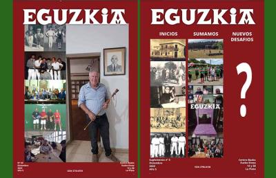 Como cada diciembre, la revista trimestral Eguzkia de Euzko Etxea de La Plata ha publicado su cuarto número del año y un suplemento, dedicado en esta ocasión a reflexiones sobre el futuro de las Euskal Etxeak