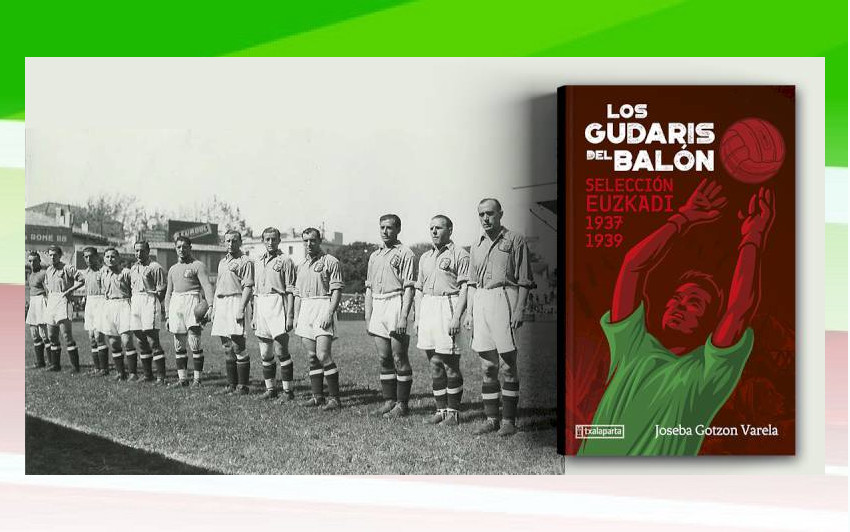 Joseba Gotzon Varelaren "Los gudaris del balón" liburu berria, Txalapartak argitaratuta