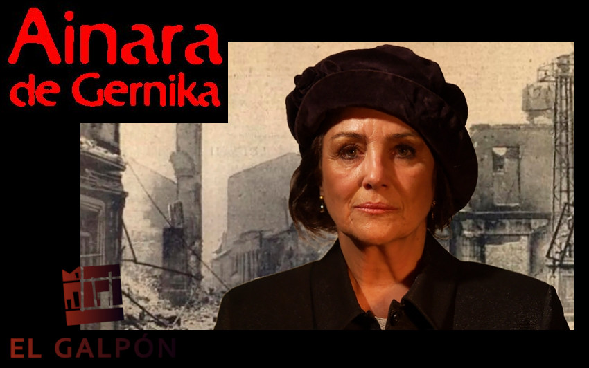 Ainara de Gernika se presenta en el Teatro El Galpón y está protagonizada por Anael Bazterrica y dirigida por Sandra Massero