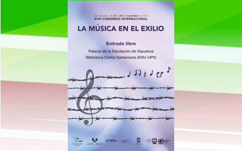 Más de una veintena de profesores, investigadores y artistas analizarán la música en el exilio vasco y republicano