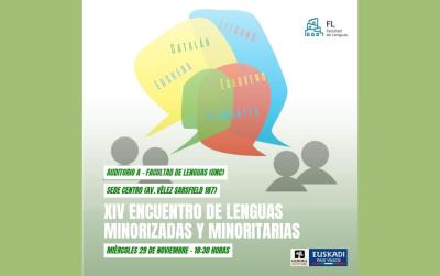 La Asociación Gerora festeja el Día del Euskera con el XIV Encuentro del Lenguas Minorizadas y Minoritarias