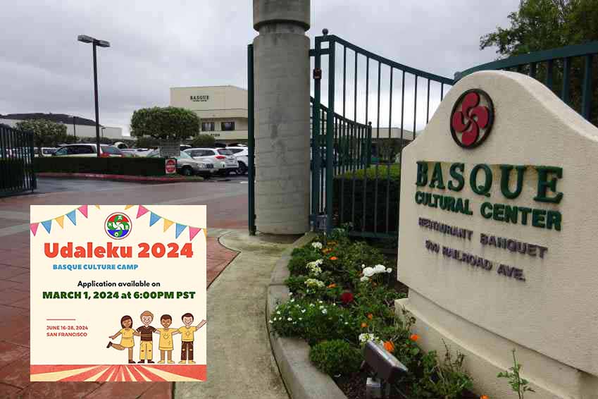 Udaleku 2024 de NABO se realizará en dependencias de Gure Euskal Etxea-Basque Cultural Center de San Francisco