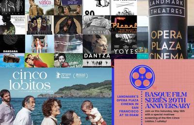 El Ciclo de Cine Vasco de BEO (Basque Educational Organization), cumple 20 años difundiendo el Cine Vasco en San Francisco