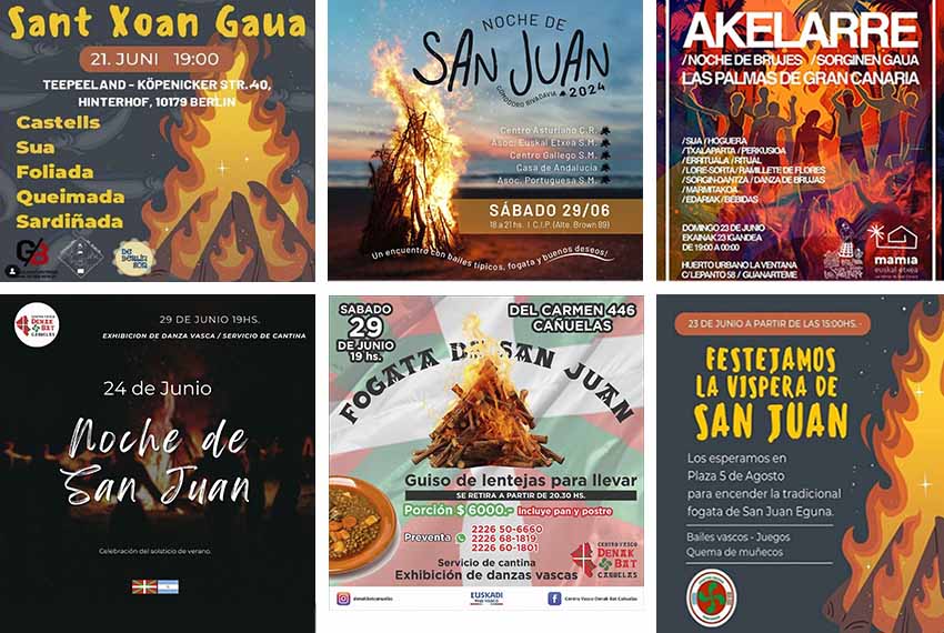 Kanaria Handiko Mamia Euskal Etxeak Akelarre batera gonbidatzen du ekainaren 23an