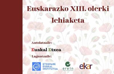 La fecha límite para el XIII. Concurso de Poesía en Euskera que convoca Euskal Etxea de Madrid será el 4 de junio de 2025 (incluido)