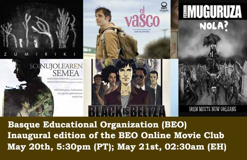 Hoy se estrena vía Zoom el Cine Club de BEO. El título elegido ha sido "Nola?" de Fermin Muguruza. Estás a tiempo de participar