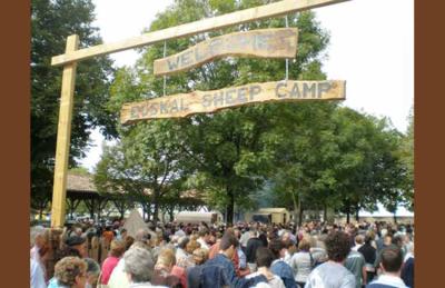 Encuentro y jornada festiva organizada por Euskal Artzainak Ameriketan en 2008 en Elizondo, Valle de Baztan