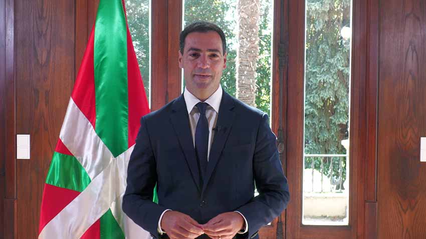 Pradales lehendakariaren bidaia gaur eta bihar Parisera, gaur arratsaldean Euskal Etxea bisitatuko du