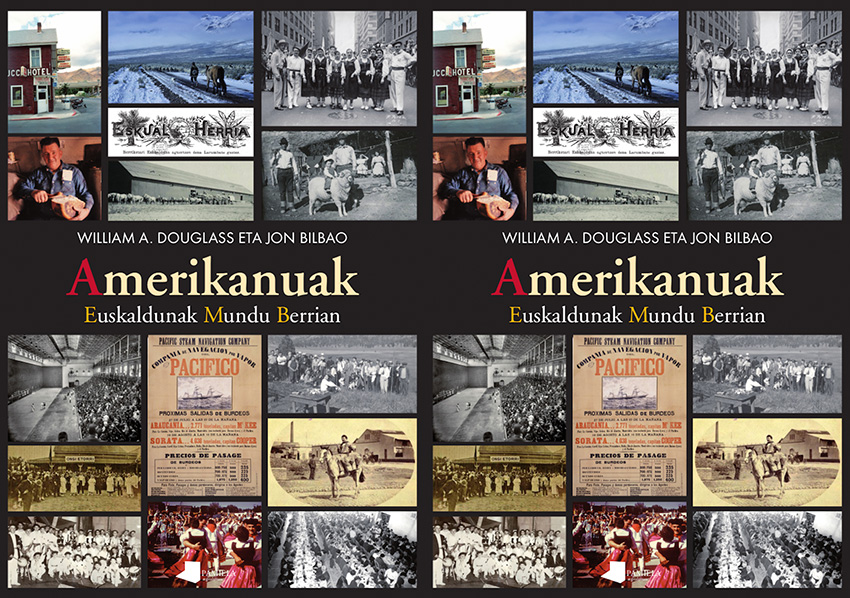 Diaspora Ikasketez erreferentzia liburua den Bill Douglass eta Jon Bilbaoren 'Amerikanuak' liburuaren euskal edizioa, Asun Garikano egile