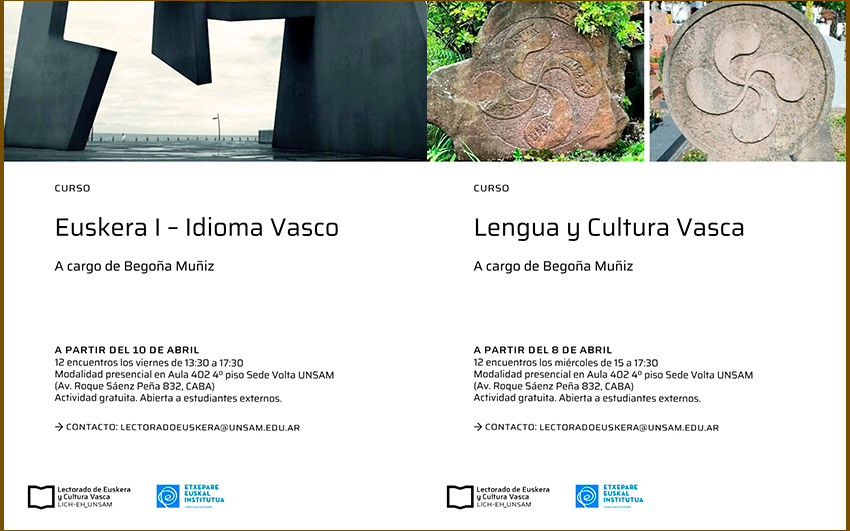 Bistadizoa eman nahi UNSAMen euskal eskaintza berriari? Agian balia dezakezu...,