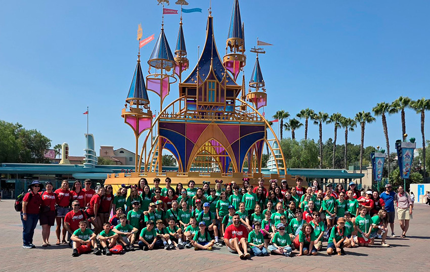 NABO Udaleku 2026ko txangoetako bat aste honetan, heurrei ilusio handia egiten diena: Anaheim-eko Disneylandera