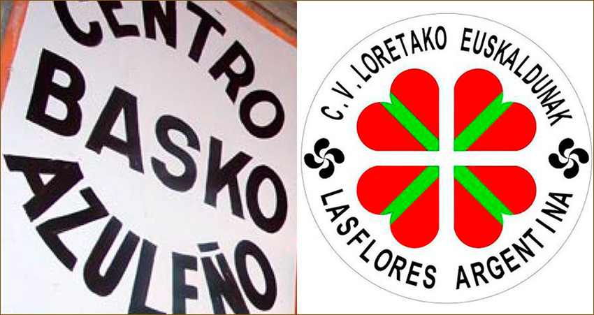 Horacio Daniel Aguilar eta Mónica Arrizubieta dira hurrenez hurren Azulgo eta Las Floresko euskal etxeetako lehendakari