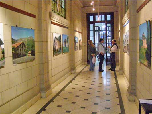 Muestra "Caseríos Vascos" en Bahía Blanca 2010 01