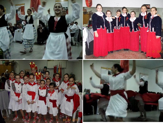 Sanfermines en centro navarro bolivar  2012 05