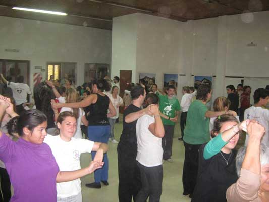 Taller y encuentro de dantzaris en Tandil 2011 02