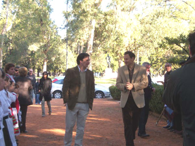 Inauguración del Jardín de la Paz2